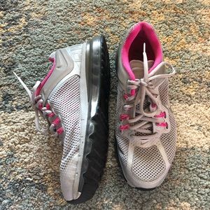 air max gray and pink